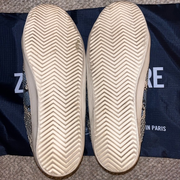 Zadig & Voltaire Used Painted Wild Sneakers (39) - Picture 5 of 7